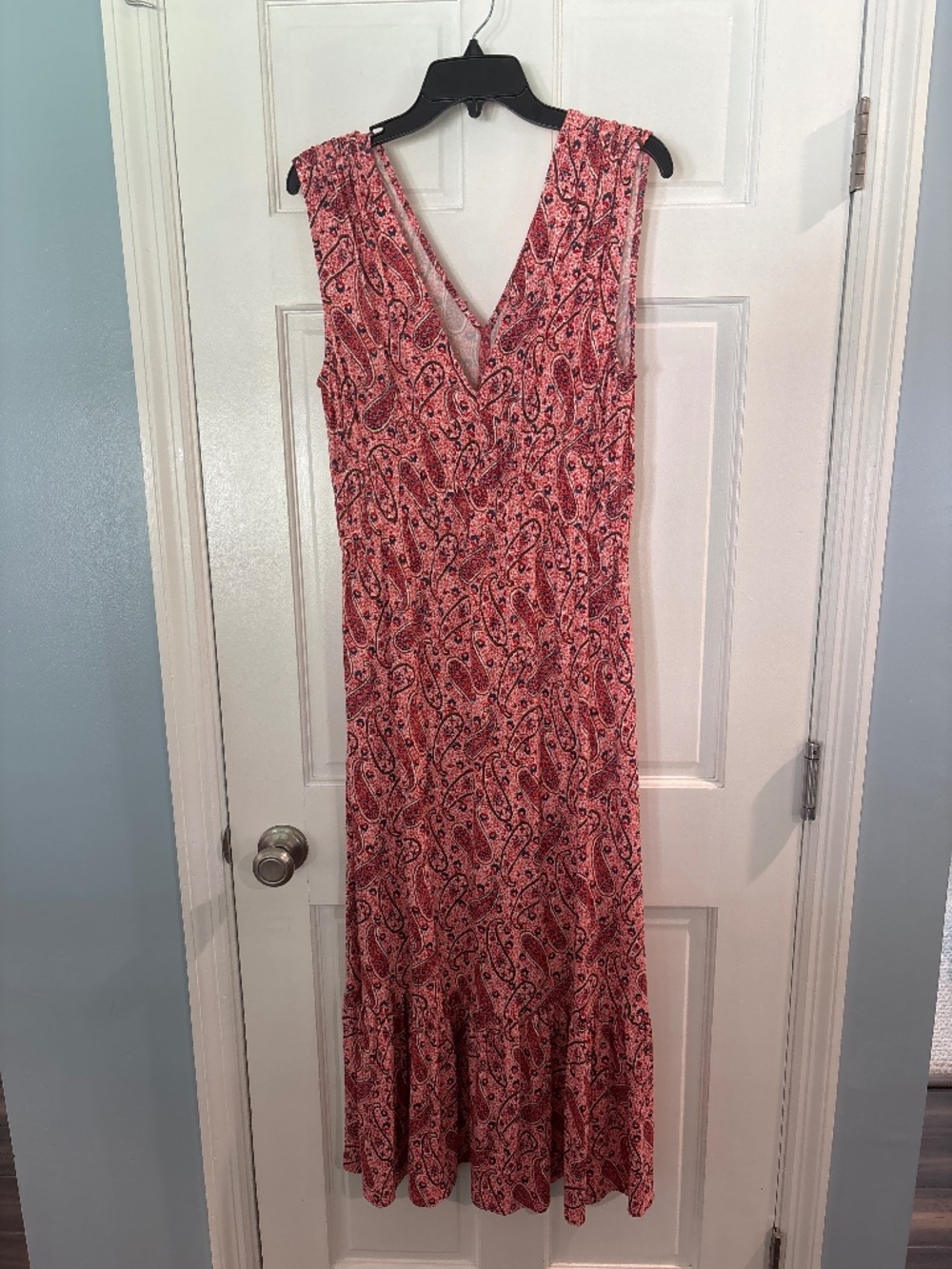 Boden Smocked Jersey Maxi Dress